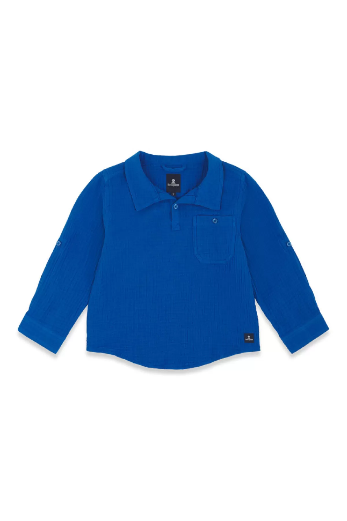 Kids Mousqueton Blouse Enfant En Gaze De Coton