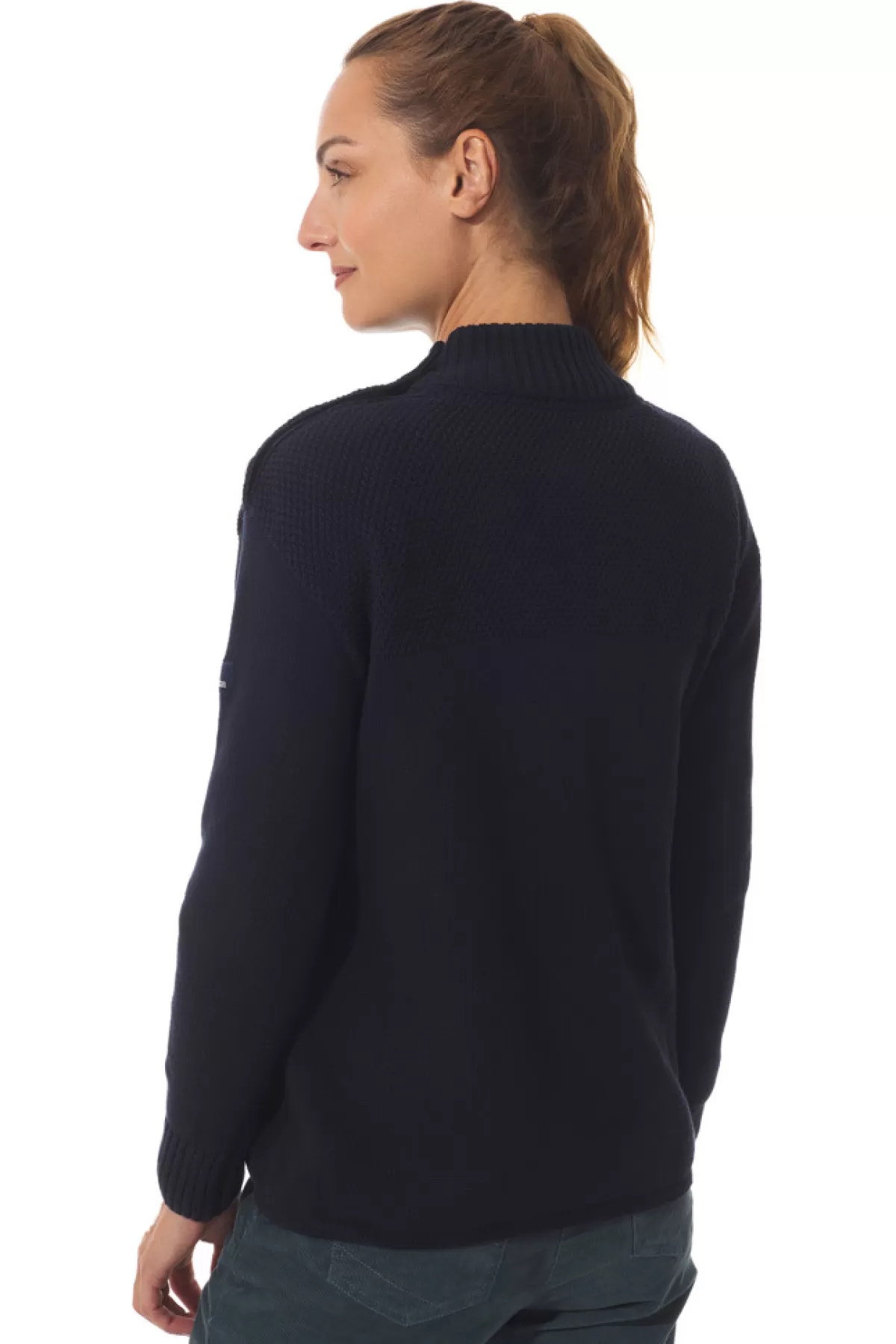 Women Mousqueton High Collar Jumper