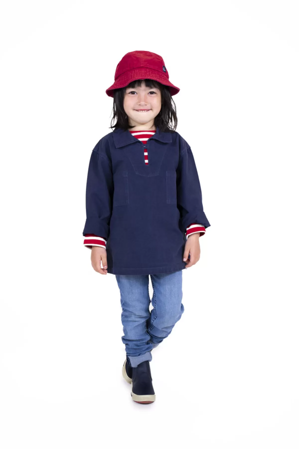 Kids Mousqueton Pea Jacket Kid