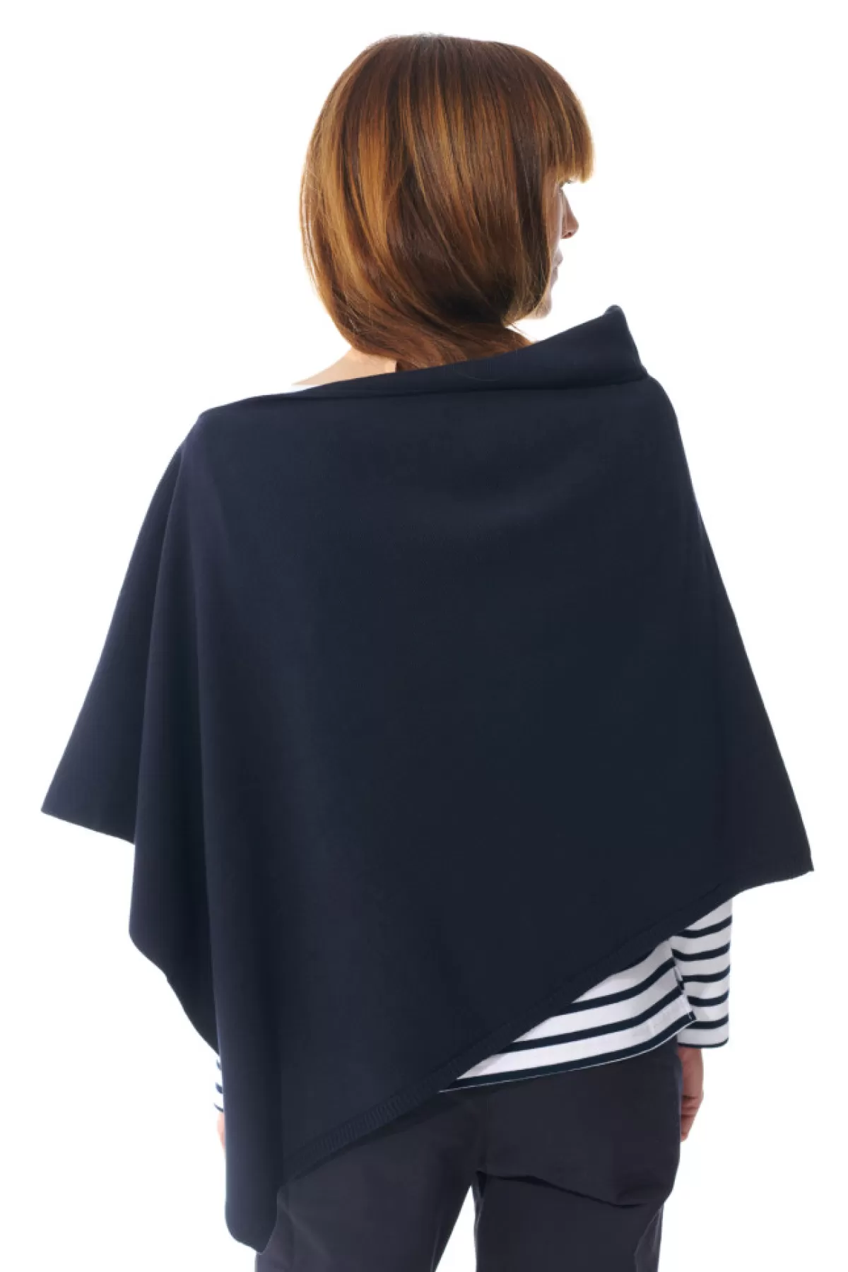 Women Mousqueton Poncho Uni