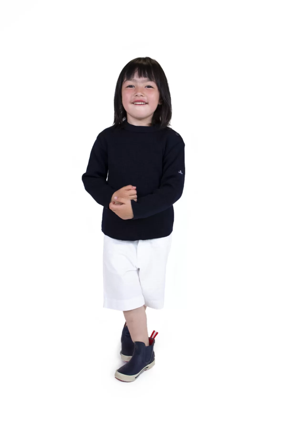 Kids Mousqueton Pull Marin Enfant Uni